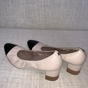 AGL Attilio Giusti Leombruni Beige Black Cap Toe